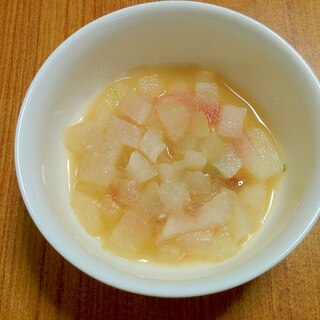【離乳食】冬瓜のお味噌汁